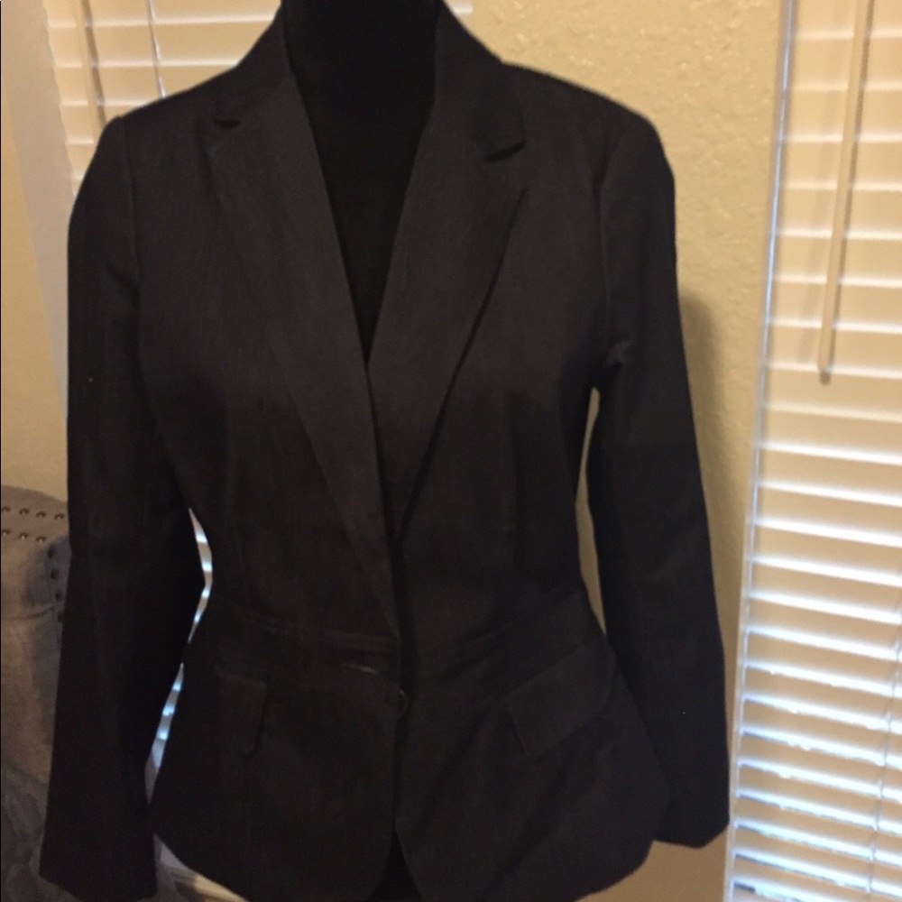 Denim blazer